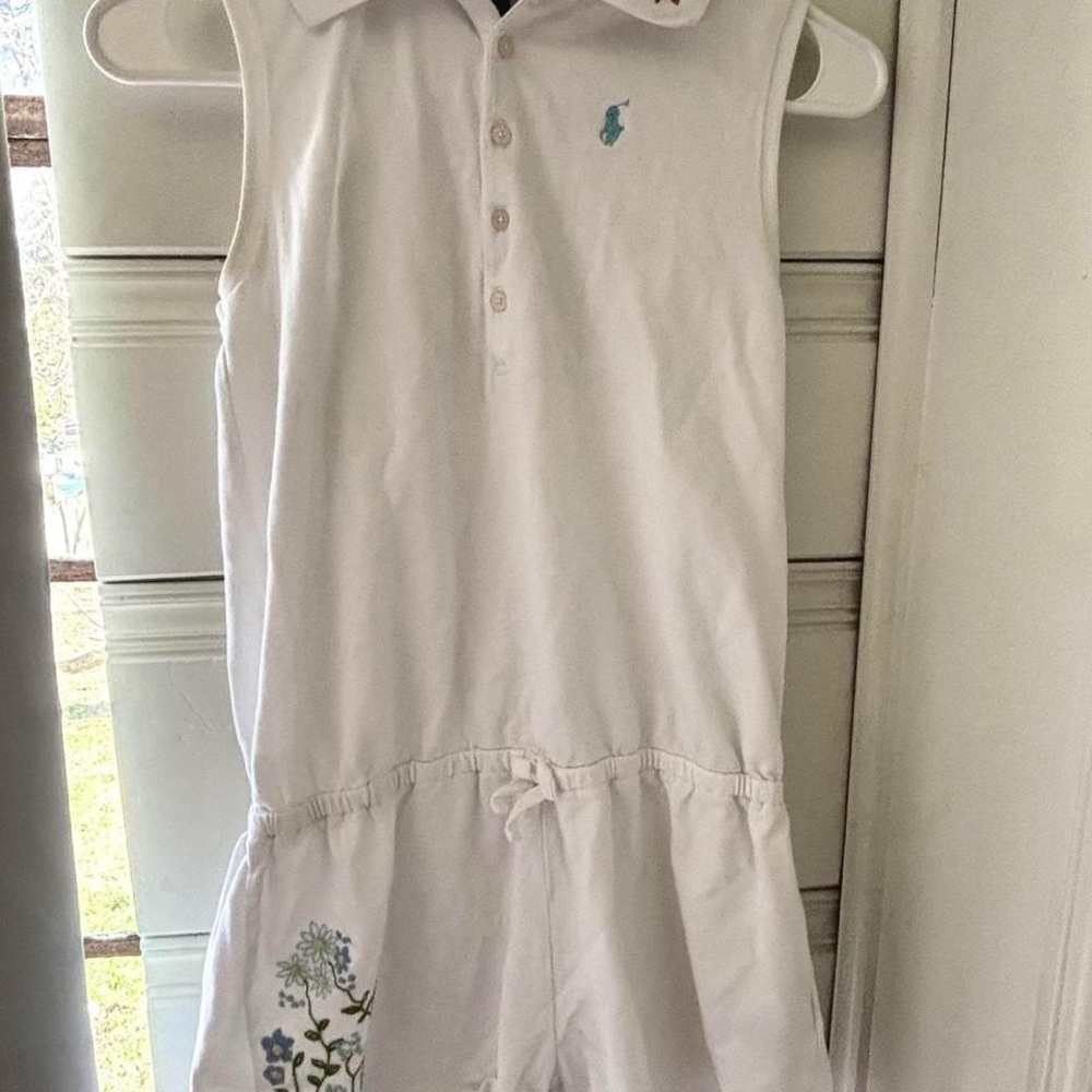 Polo by Ralph Lauren White Romper